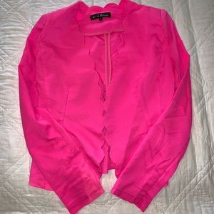 Pink blazer